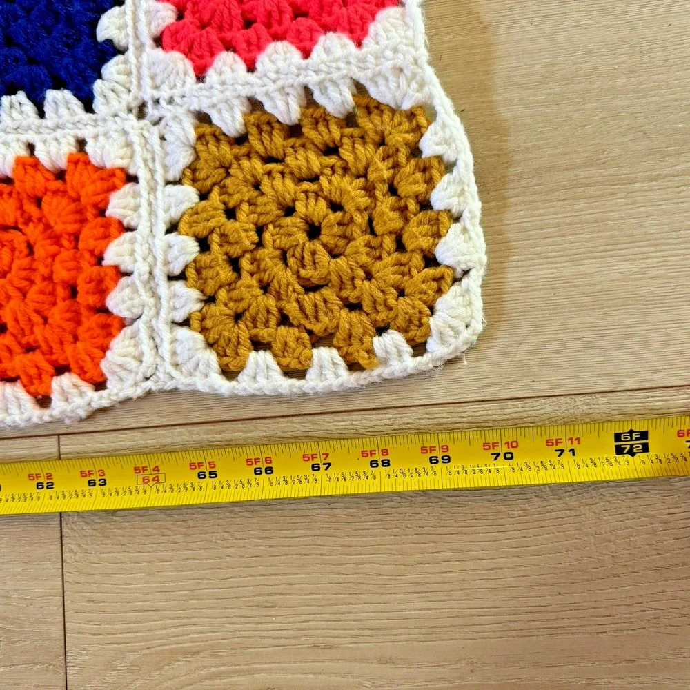 Rainbow granny square